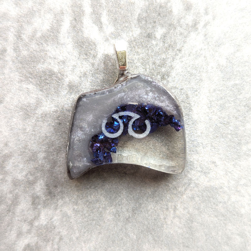 Geode Soul Crystal Charm - MADE TO ORDER