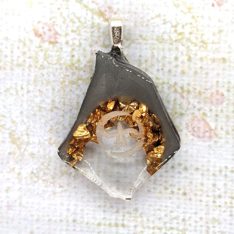 Geode Soul Crystal Charm - MADE TO ORDER