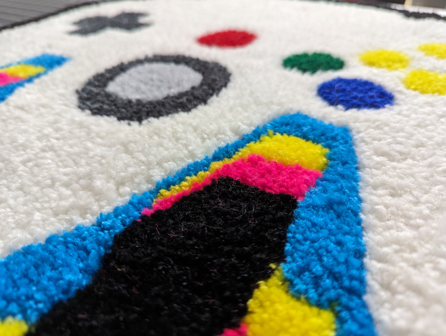 N64 Controller Rug - READY MADE