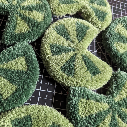 Lily Pad Rug - Ready Made