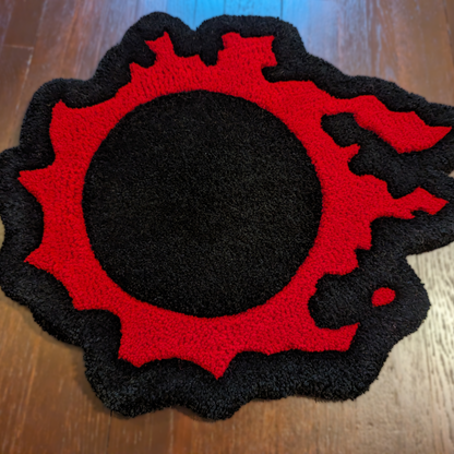 Meteor Symbol Rug - Made to Order