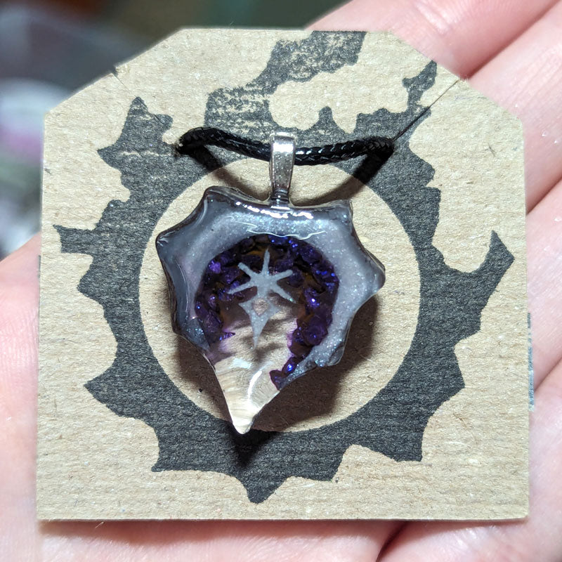 Geode Soul Crystal Charm - MADE TO ORDER