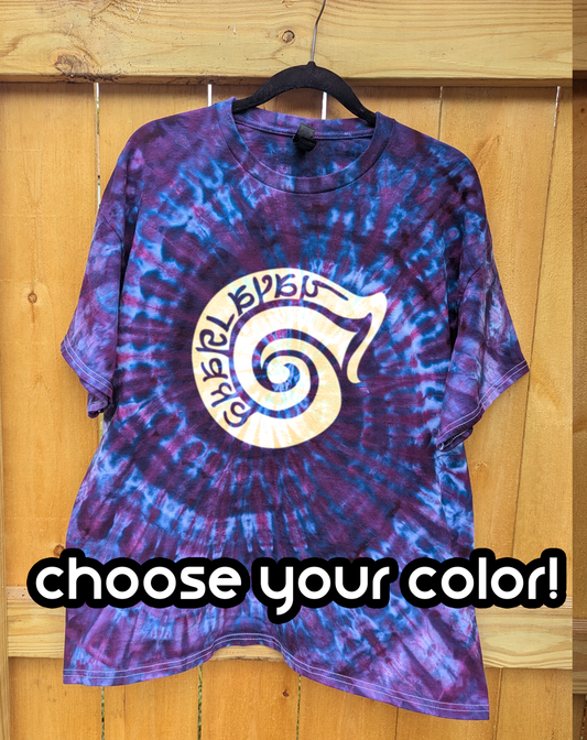 Sharlayan Shirt - Spiral Tie-dyed