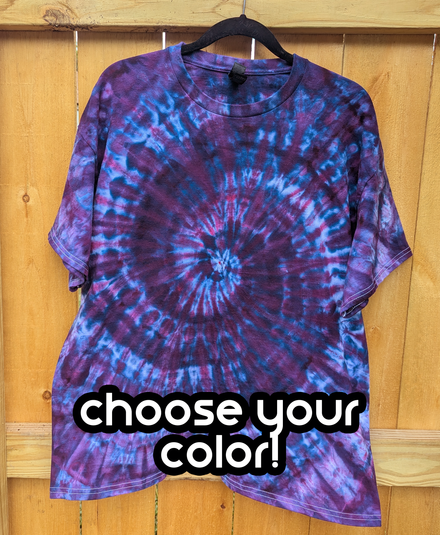 Spiral Hand-dyed T-shirt