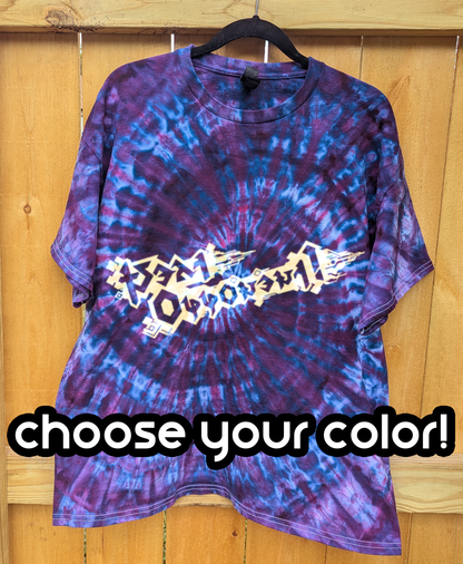 NEXT OPPONENT Shirt - Spiral Tie-dyed