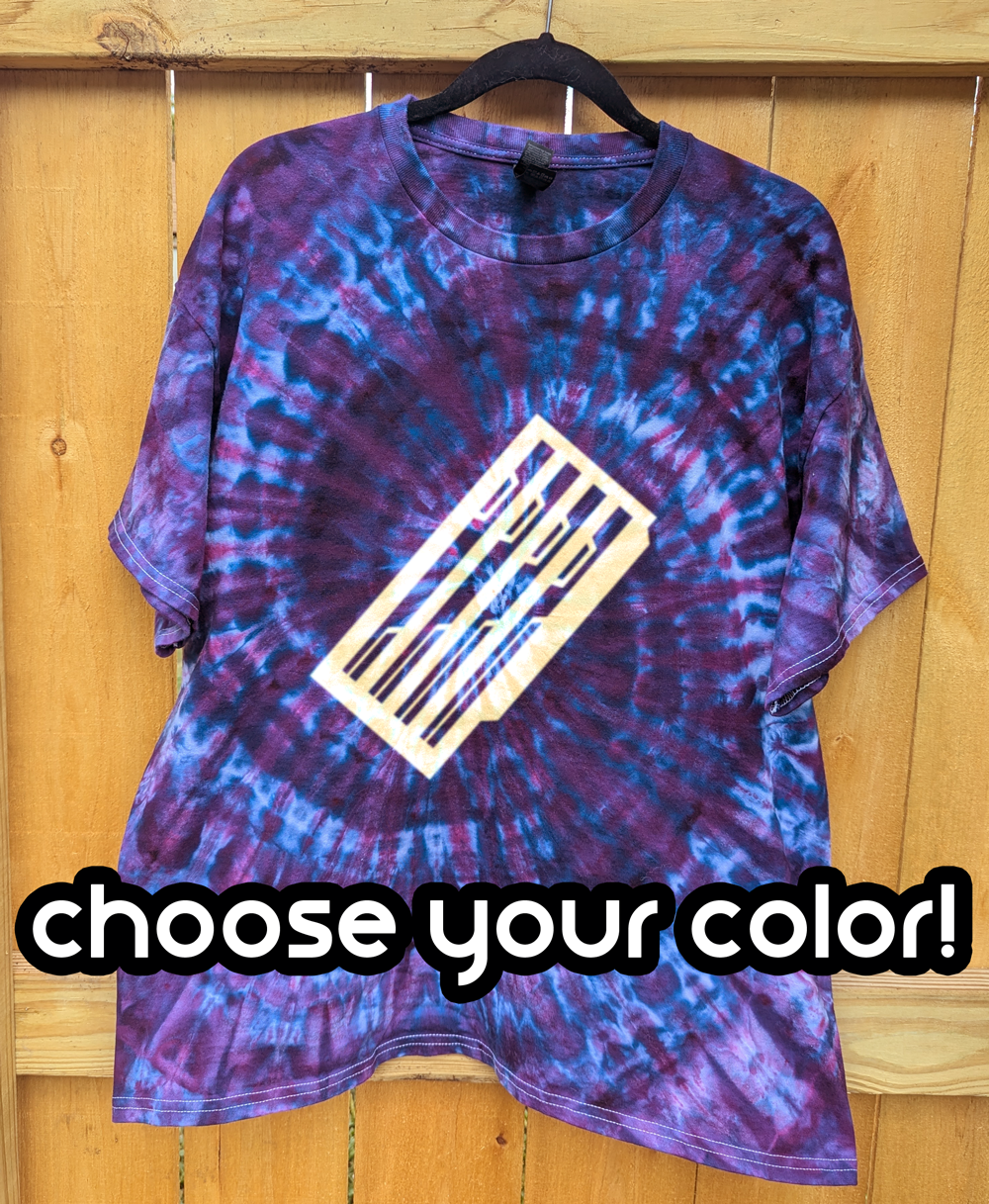 Poetics Shirt - Spiral Tie-dyed